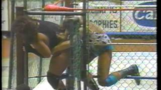 WWC Wendi Richter vs Monster Ripper  Steel Cage Match [upl. by Chor]