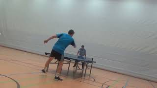 stoni vs Robert Birner 4 20241009 CVJM Erlangen Table Tennis Reha [upl. by Elleraj]