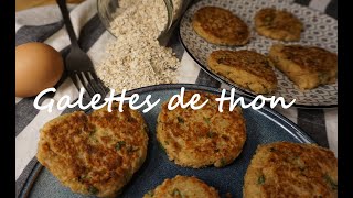 Recette GALETTES de THON [upl. by Atiraj]