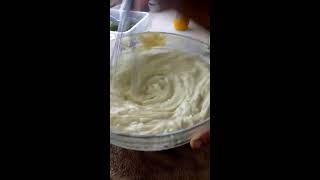 Making mayonnaise at home [upl. by Yelyab]