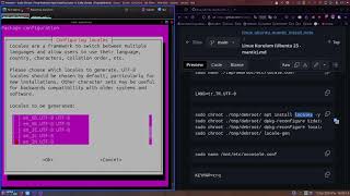 Terminal ile Debootstrap Debian Bootable Live ISO  2 [upl. by Adine476]