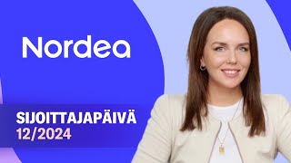 Nordea sijoituskohteena  Sijoittajapäivä 11122024 [upl. by Ameline]