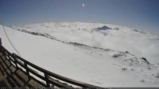 Timelapse Capanna Gnifetti Monte Rosa  Marzo 2020 [upl. by Odraode]