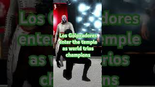 Los Golpeadores enter the Temple as World Trios Champions wwe2k24 universemode luchaunderground [upl. by Assen356]