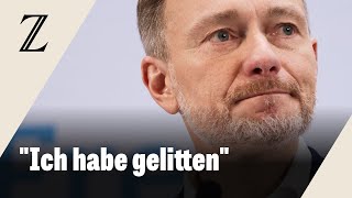 Christian Lindner wirft ehemaligen Koalitionspartnern falsches Spiel vor [upl. by Halas]