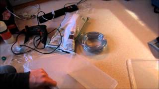 Tutorial  fabrication dune installation pour coupeuse de feuille partie 2 [upl. by Narah]