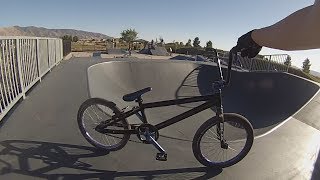 CAN A BMX RACE BIKE SURVIVE THE SKATEPARK [upl. by Andrej913]