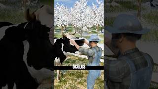 Realidade virtual em vacas shorts [upl. by Cod]