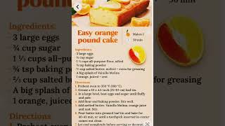 quotViral Orange Pound Cake The Sweetest Cake You’ll Ever Makequot [upl. by Lyrret23]