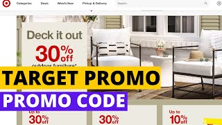 Target Promo Codes 2023  How To Use Target Promo Codes  Target Couponing This Week [upl. by Dyane]