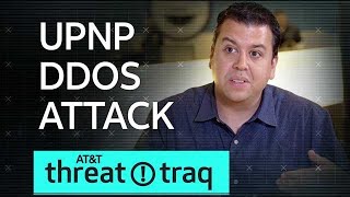 52418 UPnP DDoS Attack  ATampT ThreatTraq [upl. by Eneloj869]