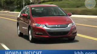 2010 Honda Insight Review  Kelley Blue Book [upl. by Nosiddam]