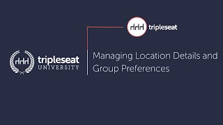 Managing Location Details and Group Preferences Level 3  TSU [upl. by Steele]