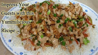 Chicken BBQ Rice Platter Recipe  Smokey Rice  Perfect Barbeque Rice  Restaurant Style BBQ Rice [upl. by Kirk]