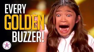 ALL Golden Buzzers on AGT Champions EVER [upl. by Edialeda]