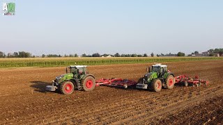 Fendt 942 amp 939 Vario  Agromasz Vibro 80 amp Agromasz BTC 60  Soil preparation [upl. by Oliva]