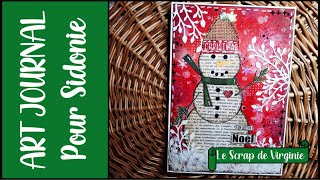 ART JOURNAL Les dimanches de lAvent de Sidonie [upl. by Aynav]