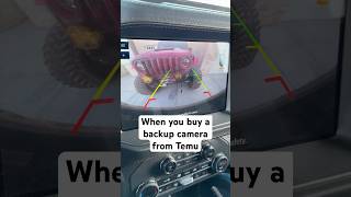 POV You bought a backup camera from Temu [upl. by Lombardi]