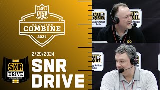 SNR Drive Videocast News amp Notes from Day 3 of 2024 NFL Combine  Pittsburgh Steelers [upl. by Nimrac]