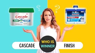 Finish vs Cascade Dishwasher Cleaner  Which One Cleans Better [upl. by Yadnil]