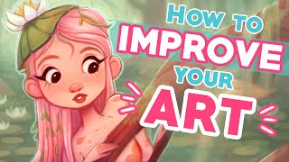 12 Drawing Exercises to Improve Your Art Skills WarmUp Practice [upl. by Ennirok]