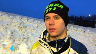 Segerintervju med Petter Nårsa SM i stadioncross 2015 [upl. by Ecirahs565]