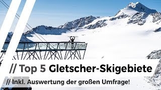 Die 5 besten GletscherSkigebiete der Alpen  welches lohnt sich für dich [upl. by Dlared781]