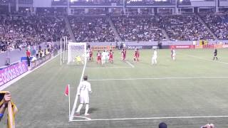 Beckham Crazy Corner Kick [upl. by Llennaj433]