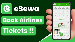 How to Book Airline Tickets with eSewa [upl. by Doomham]