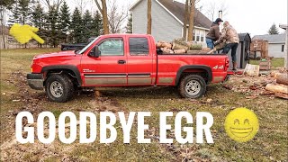 EGR Finally Deleted on the Duramax [upl. by Linnie553]