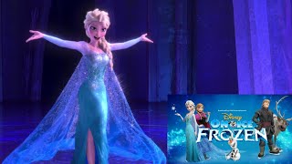 Elsa Frozen Let It Go Short  End Part  Disney On Ice 2024  disney elsa frozen shorts [upl. by Ripley]