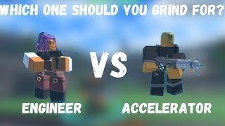 ACCELERATOR vs ENGINEER IN 2024  TDS Roblox [upl. by Nylek]