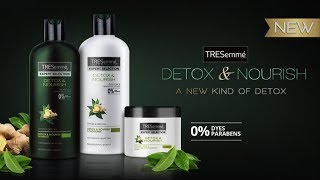 Destress Your Tresses with TRESemmé Detox amp Nourish [upl. by Anircam]