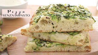 PIZZA SENZA IMPASTARE » ricetta FACILISSIMA  Veglife Channel [upl. by Henson611]