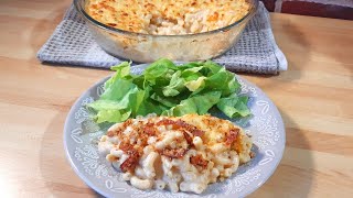 Gratin de pâtes aux 3 fromages façon quotMac and Cheesequot😋 350 [upl. by Heimer]