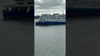 Wightlink Ferry heading back to port ⛴️ ship shorts viralvideo [upl. by Lyns]