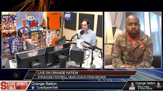 Fran Brown Orange Nation radio 101024 [upl. by Orteip416]