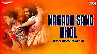 Nagada Song Dhol  Navratri Special  Dandiya Mix  Dj Drn Remix  Vfx Aakash Mandal  Ram Leela [upl. by Akenn]