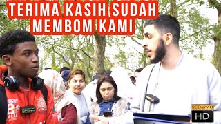 TERJAWAB Tuduhan pada Islam Ali Dawah vs Kristen Speakers Corner Hyde Park LONDON SUB INDO [upl. by Akired]