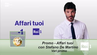 Promo  Affari tuoi nuova stagione con Stefano de Martino  Rai 1 HD [upl. by Farmann]