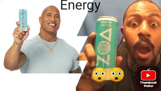 Dwayne The Rock Johnson Zoa Energy Drink Reviewdwaynejonhsontherockzoaenergydrink [upl. by Godber]