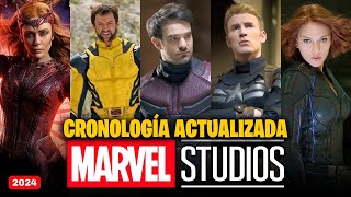 🚨2024 Cronología MARVEL STUDIOS  ORDEN CORRECTO de las SERIES y PELÍCULAS del UCM 🔥 Daredevil [upl. by Kilam]