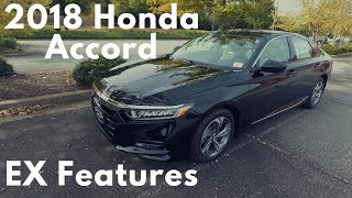 2018 Honda Accord EX Features [upl. by Welker848]