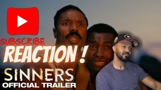 quotSINNERSquot OFFICIAL TRAILER REACTION ‼️ [upl. by Annairb224]