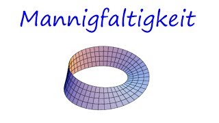 Mannigfaltigkeit bildlich erklärt inkl Karte Atlas Orientierung [upl. by Alard639]