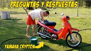 Preguntas y Respuestas  Lavando YAMAHA CRYPTON  Radialero Team [upl. by Hoebart]