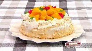 Pavlova de duraznos [upl. by Cowley259]