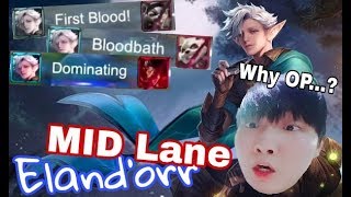 《NEW META》 This hero can MID🤔 Elandorr game play Rov 傳說對決 LiênQuânMobile 펜타스톰 [upl. by Ariajay127]