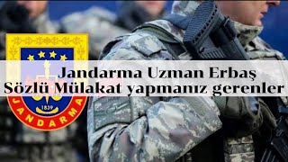 2024 jandarma uzman erbaş sözlü mülakat sözlü mülakatında yapılması gerekenler Uzman Çavuş [upl. by Worthington]