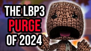 LittleBigPlanet is in Trouble AGAIN  The LBP3 Moderation Purge of 2024 [upl. by Eislel325]